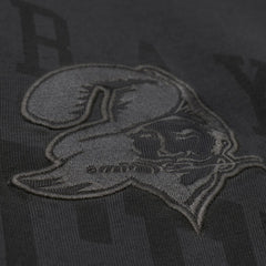 Tampa Bay Buccaneers Downtown Collection Premium Vintage Logo T-Shirt Black - Mitchell & Ness