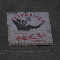 Green Bay Packers Downtown Collection Premium Vintage Logo T-Shirt Black - Mitchell & Ness