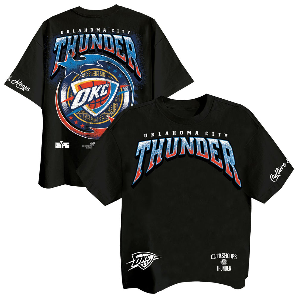 NBA - Oklahoma City Thunder Two Hype Drip & Dime Collection Premium T-Shirt - Black