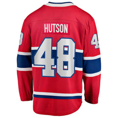 Lane Hutson Montreal Canadiens - Fanatics Home Breakaway Jersey Red