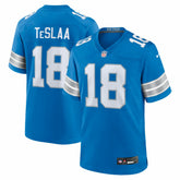Isaac TeSlaa Detroit Lions Game Player Jersey Blue - Nike