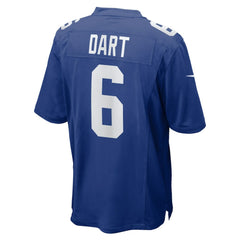 Jaxson Dart New York Giants 2025 NFL Draft First Round Pick Game Jersey Royal - Nike
