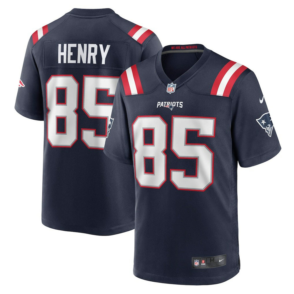 Hunter Henry New England Patriots Team Game Jersey Navy - Nike
