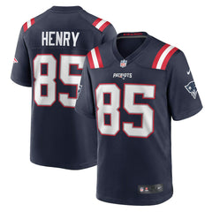 Hunter Henry New England Patriots Team Game Jersey Navy - Nike