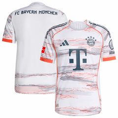 Adidas Bayern Munich 2025/26 Away Jerseys - White