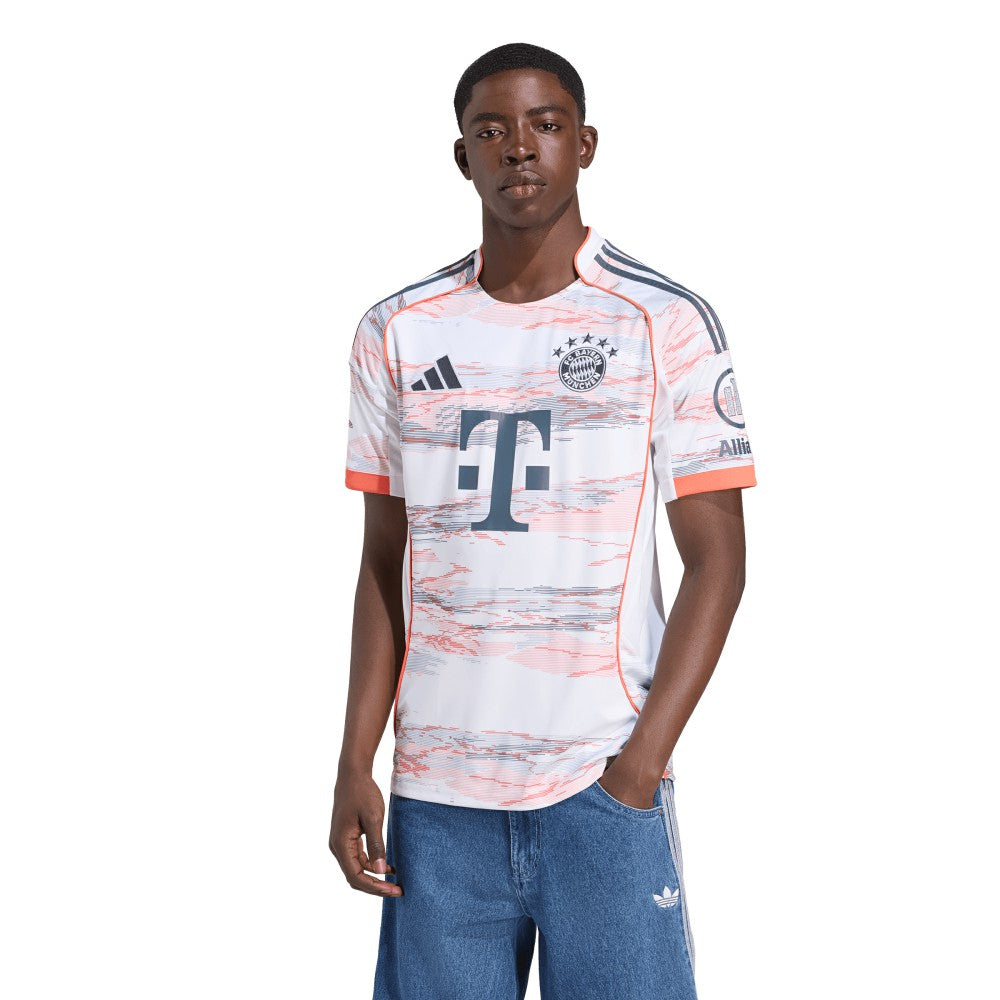 Adidas Bayern Munich 2025/26 Away Replica Jerseys - White