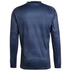 Adidas Real Madrid 2025/26 Home Long Sleeve Replica Jerseys - Blue