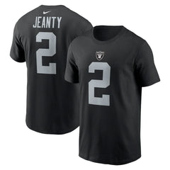 Ashton Jeanty Las Vegas Raiders Name & Number T-Shirt Black - Nike