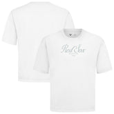 Boston Red Sox Levelwear Ethereal Oversized Luxe Signature Knit T-Shirt On Sale