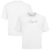 Los Angeles Angels Levelwear Ethereal Oversized Luxe Signature Knit T-Shirt discount