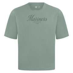 Seattle Mariners Levelwear Ethereal Oversized Luxe Signature Knit T-Shirt Sale