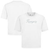 Texas Rangers Levelwear Ethereal Oversized Luxe Signature Knit T-Shirt Near Me