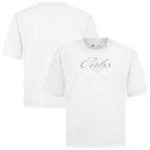 Chicago Cubs Levelwear Ethereal Oversized Luxe Signature Knit T-Shirt Sale