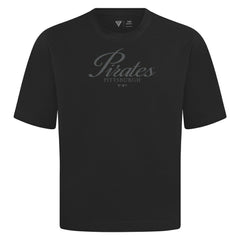 Pittsburgh Pirates Levelwear Ethereal Oversized Luxe Signature Knit T-Shirt for sale