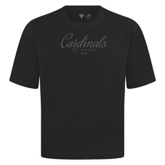 St. Louis Cardinals Levelwear Ethereal Oversized Luxe Signature Knit T-Shirt for sale