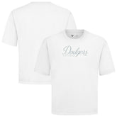 Los Angeles Dodgers Levelwear Ethereal Oversized Luxe Signature Knit T-Shirt Online
