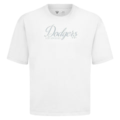 Los Angeles Dodgers Levelwear Ethereal Oversized Luxe Signature Knit T-Shirt Online