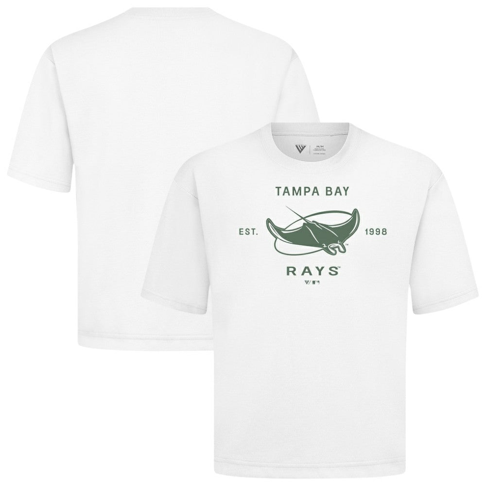 Tampa Bay Rays Levelwear Crossway Oversized Luxe Signature Knit T-Shirt Near Me