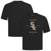 Chicago White Sox Levelwear Crossway Oversized Luxe Signature Knit T-Shirt On Sale