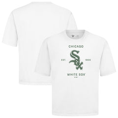 Chicago White Sox Levelwear Crossway Oversized Luxe Signature Knit T-Shirt discount