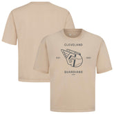 Cleveland Guardians Levelwear Crossway Oversized Luxe Signature Knit T-Shirt Lifestyle