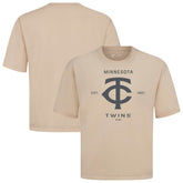 Minnesota Twins Levelwear Crossway Oversized Luxe Signature Knit T-Shirt Clearance