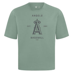 Los Angeles Angels Levelwear Crossway Oversized Luxe Signature Knit T-Shirt Near Me