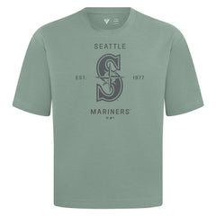 Seattle Mariners Levelwear Crossway Oversized Luxe Signature Knit T-Shirt Sale