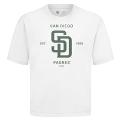 San Diego Padres Levelwear Crossway Oversized Luxe Signature Knit T-Shirt for sale