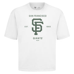 San Francisco Giants Levelwear Crossway Oversized Luxe Signature Knit T-Shirt Sale