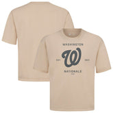 Washington Nationals Levelwear Crossway Oversized Luxe Signature Knit T-Shirt Clearance
