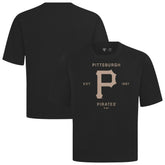 Pittsburgh Pirates Levelwear Crossway Oversized Luxe Signature Knit T-Shirt Online