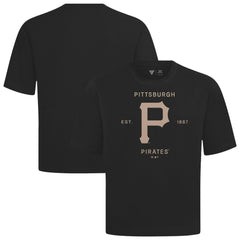 Pittsburgh Pirates Levelwear Crossway Oversized Luxe Signature Knit T-Shirt Online