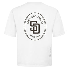 San Diego Padres Levelwear Signet Oversized Luxe Signature Knit T-Shirt Sale