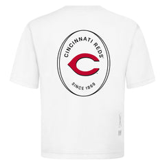 Cincinnati Reds Levelwear Signet Oversized Luxe Signature Knit T-Shirt Online