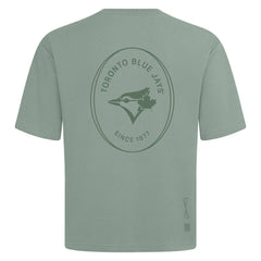 Toronto Blue Jays Levelwear Signet Oversized Luxe Signature Knit T-Shirt Clearance