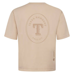 Texas Rangers Levelwear Signet Oversized Luxe Signature Knit T-Shirt Sale