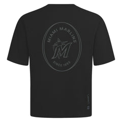 Miami Marlins Levelwear Signet Oversized Luxe Signature Knit T-Shirt for sale