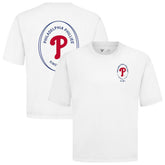Philadelphia Phillies Levelwear Signet Oversized Luxe Signature Knit T-Shirt On Sale