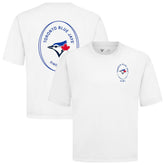 Toronto Blue Jays Levelwear Signet Oversized Luxe Signature Knit T-Shirt for sale
