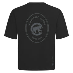 Chicago Cubs Levelwear Signet Oversized Luxe Signature Knit T-Shirt discount