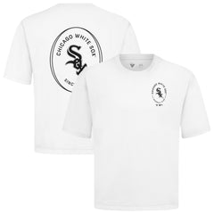 Chicago White Sox Levelwear Signet Oversized Luxe Signature Knit T-Shirt for sale