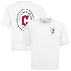 Cleveland Guardians Levelwear Signet Oversized Luxe Signature Knit T-Shirt for sale