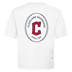 Cleveland Guardians Levelwear Signet Oversized Luxe Signature Knit T-Shirt for sale