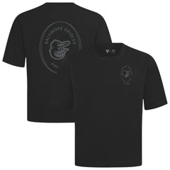 Baltimore Orioles Levelwear Signet Oversized Luxe Signature Knit T-Shirt Lifestyle