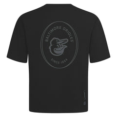 Baltimore Orioles Levelwear Signet Oversized Luxe Signature Knit T-Shirt Lifestyle