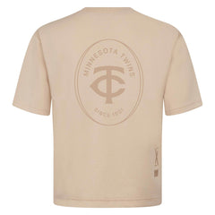 Minnesota Twins Levelwear Register Oversized Luxe Signature Knit T-Shirt On Sale