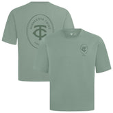 Minnesota Twins Levelwear Register Oversized Luxe Signature Knit T-Shirt for sale