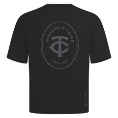Minnesota Twins Levelwear Register Oversized Luxe Signature Knit T-Shirt Sale