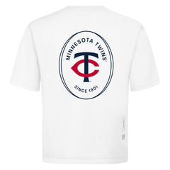 Minnesota Twins Levelwear Register Oversized Luxe Signature Knit T-Shirt Sale
